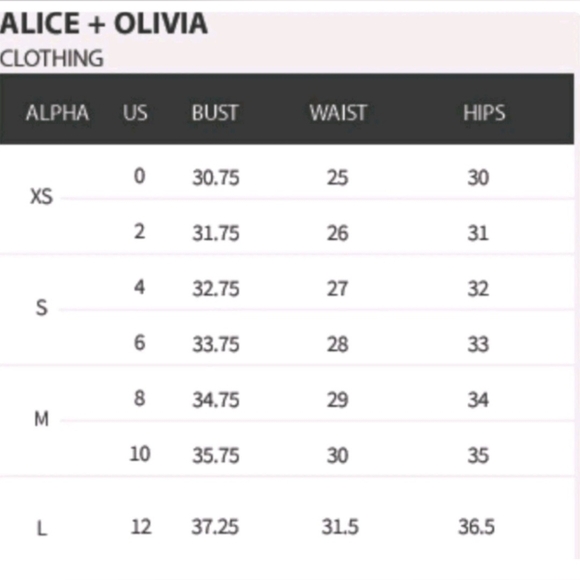 Alice + Olivia Siobhan Faux Wrap Pencil Skirt Size 6 - Picture 11 of 12